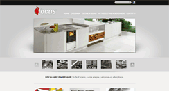 Desktop Screenshot of focuscucine.com
